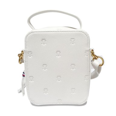 CROSSBODY TOMMY HILFIGER 69JA000100 BLANCO SQUARE BOX MONOGRAM - 3