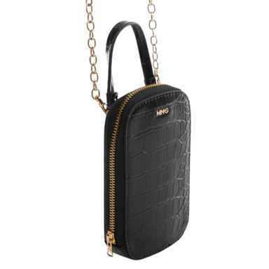 CROSSBODY MARVELOUS 330255 NEGRO PORTA CELULAR MANGO LETICIA