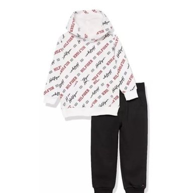 CONJUNTO ALGODÓN BEBÉ TOMMY HILFIGER MULTICOLOR 28059 2 PIEZAS