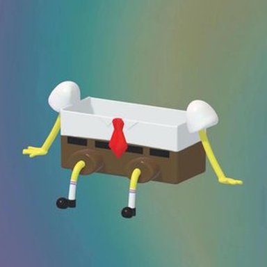 PORTA ESPONJAS MARVELOUS BOB ESPONJA AMARILLO COCINA TAMAÑO 1 HOLDER