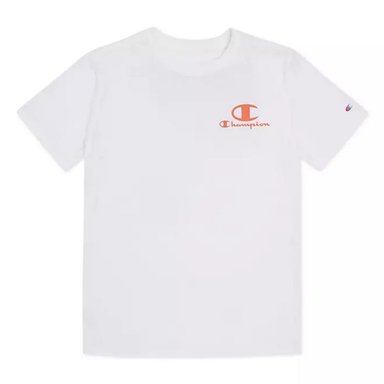 POLO ALGODÓN NIÑO CHAMPION BLANCO EVERYDAY ACTIVE TOP