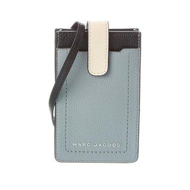 CROSSBODY MARC JACOBS 4P3SMN009S02 CUERO AZUL PORTA CELULAR DE PIEL