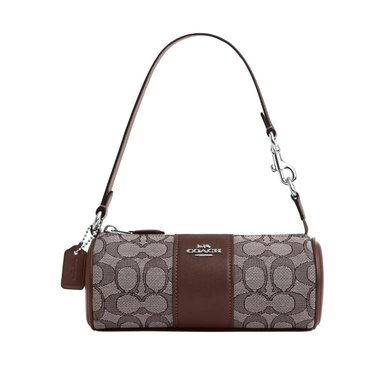 CARTERA COACH NOLITA CU989 ALGODÓN MARRÓN BARREL BAG - 1