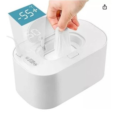 CALENTADOR DE TOALLITAS O PAÑITOS HUMEDOS HASTA 60C - BLANCO