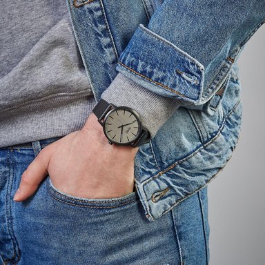 RELOJ PARA HOMBRE HUGO BOSS STAND - NEGRO - 6