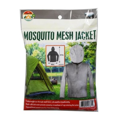 CASACA ANTIMOSQUITOS MALLA CON CAPUCHA MARVELOUS