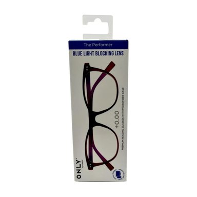 MONTURA LENTES MARVELOUS CON BLOQUEO LUZ AZUL BURGUNDY - 2