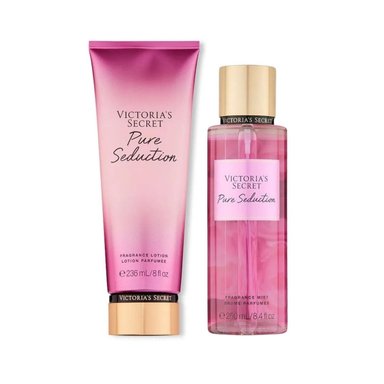 SET CREMA CORPORAL VICTORIA'S SECRET MUJER + MIST PURE SEDUCTION