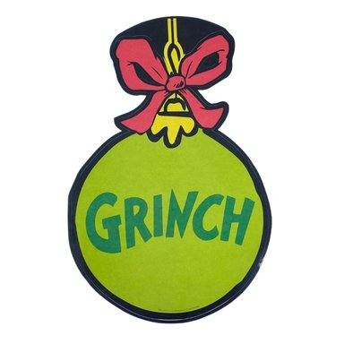 ADORNOS NAVIDEÑOS THE GRINCH DECORACIÓN NAVIDEÑA PARA PUERTAS Y PAREDES DEL GRINCH DR SEUSS - 4