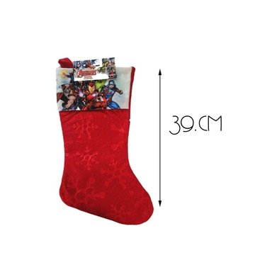 BOTA NAVIDEÑA AVENGERS - ROJA - 3