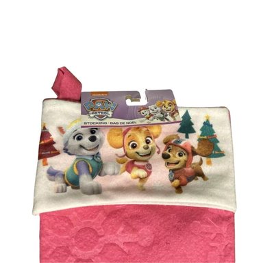 BOTA NAVIDEÑA PAW PATROL NICKELODEON - ROSA - 2