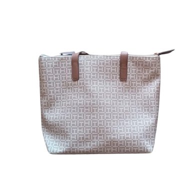 CARTERA TOMMY HILFIGER 196805913604 BEIGE TOTE MONOGRAM - 2