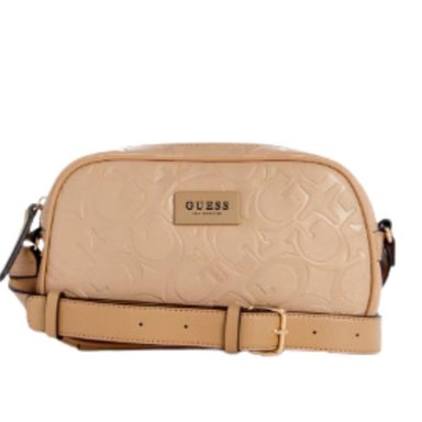 CARTERA GUESS BEIGE CROSSBODY CORAPEAKE LOGO MINI