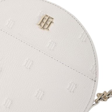 CARTERA TOMMY HILFIGER 69JB089-100 BLANCO CROSSBODY ROUND BOX EMBROSSED - 2