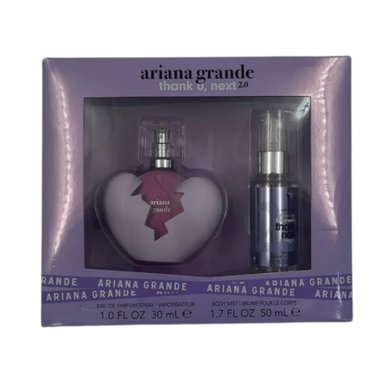 SET PERFUME EAU 30 ML + BODY MIST 50 ML THANK U NEXT 2.0 BY ARIANA GRANDE