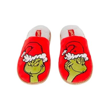 PANTUFLAS UNISEX THE GRINCH POLIESTER ROJO 9146248 NAVIDEÑAS GRINCH PRIMARK - 1