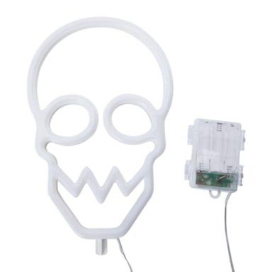 LAMPARA TIPO ESTACA CALAVERA DE HALLOWEEN - 2