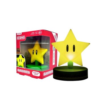 LAMPARA MINI SUPER MARIO NINTENDO - SUPER ESTRELLA - 3