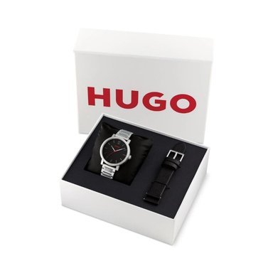 RELOJ HUGO HOMBRE ANÁLOGO 1530124 CORREA INTERCAMBIABLE MOD RASE