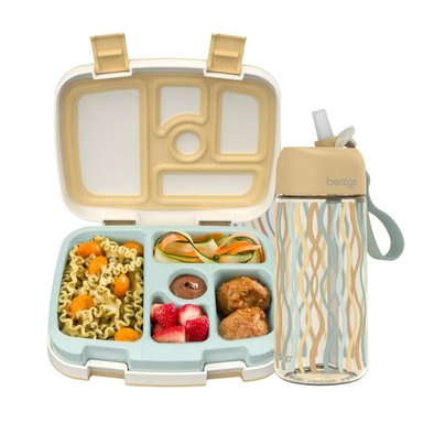 SET LONCHERA Y TOMATODO BENTGO KIDS WHIMSY Y WONDER - WAVY