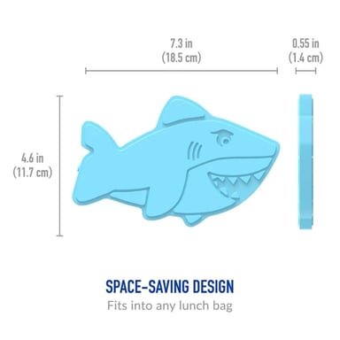 COMPRESA DE HIELO REUTILIZABLE BENTGO BUDDIES - TIBURONES - 2
