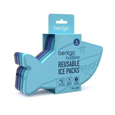 COMPRESA DE HIELO REUTILIZABLE BENTGO BUDDIES - TIBURONES - 3