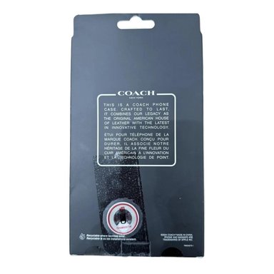 CASE PARA IPHONE 16 PRO MAX COACH - CLEAR LOGO - 4