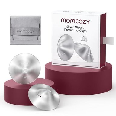 COPAS O PROTECTOR DE LACTANCIA MOMCOZY PLATA 999 - REGULAR