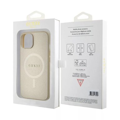 CASE PARA IPHONE 15 PRO MAX GUESS - DORADO - 1