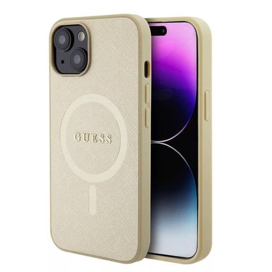 CASE PARA IPHONE 15 PRO MAX GUESS - DORADO - 4