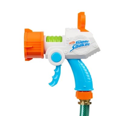 PISTOLA NERF SUPER SOAKER QUADBLAST BLASTER ALIMENTADA POR MANGUERA - 1
