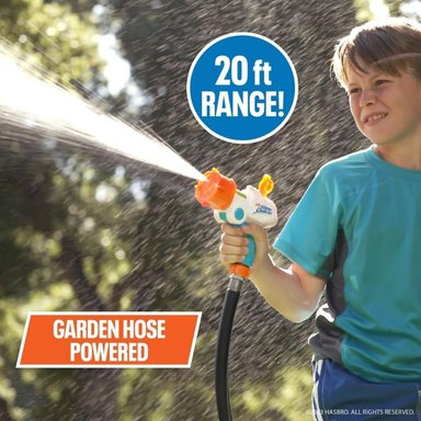 PISTOLA NERF SUPER SOAKER QUADBLAST BLASTER ALIMENTADA POR MANGUERA - 4