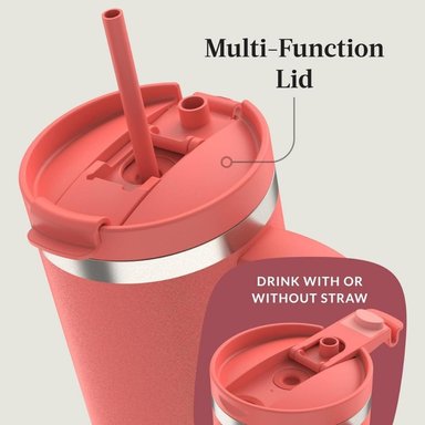 VASO DE ACERO INOXIDABLE CONTIGO STREETERVILLE - CORAL - 4