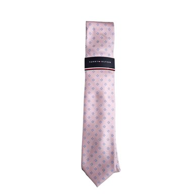 CORBATA TOMMY HILFIGER TATE MEDALLION - ROSA - 2
