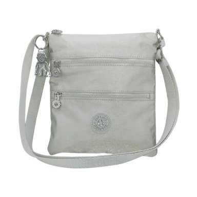 CARTERA CROSSBODY KIPLING KEIKO - SILVER METALLIC