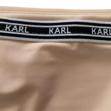CALZON BIKINI BOTTOM KARL LAGERFELD TIRO ALTO - CORAL - 3