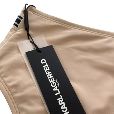 CALZON BIKINI BOTTOM KARL LAGERFELD TIRO ALTO - CORAL - 4