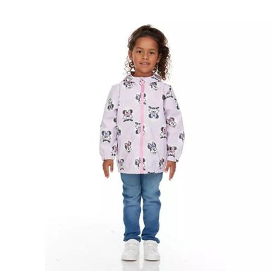 CASACA PARA NIÑOS MINNIE MOUSE DISNEY IMPERMEABLE - RESISTENTE AL AGUA