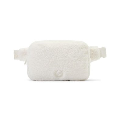 RIÑONERA PINK BY VICTORIA SECRET PLUSH TEDDY BELT BAG