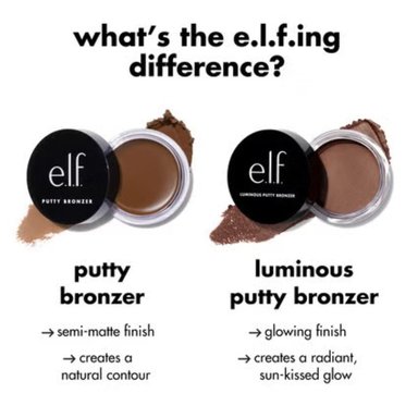 CREMA BRONCEADORA E.L.F. PUTTY BRONZER - VACAY MOOD - 9