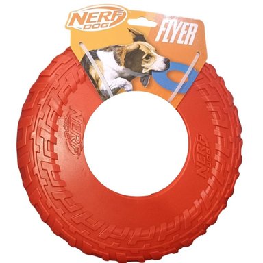 FRISBEE O FLYER PARA PERRO NERF - ROJO