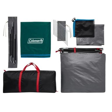 CARPA COLEMAN SKYDOME CON TOLDO Y BOLSA DE TRANSPORTE LIBRE DE PFAS - 4 PERSONA - 5