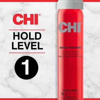 SPRAY DE FIJACION PARA EL CABELLO CHI INFRA TEXTURE NIVEL 1 - 74 G - 2
