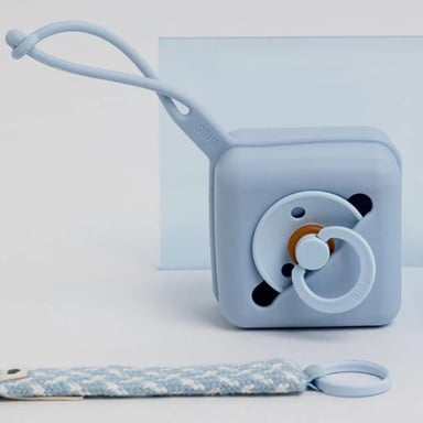 CASE PORTACHUPÓN BIBS PACIFIER - AZUL - 5