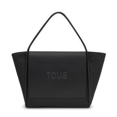 CARTERA CAPAZO TOUS SILHOUETTE SOFT NEGRO