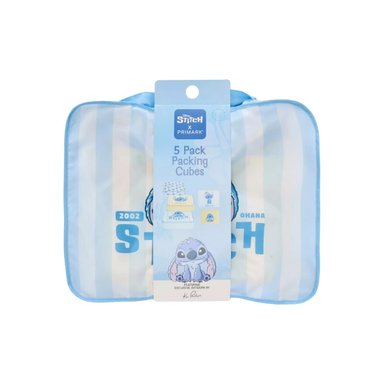 PACK5 FUNDAS PARA EQUIPAJE STITCH DISNEY