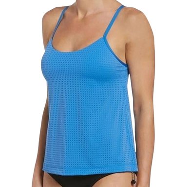 ROPA DE BAÑO 2 PCS TANKINI NIKE CELESTE - 1