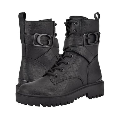 BOTAS DE COMBATE PARA MUJER GUESS ORANA - NEGRO - 1