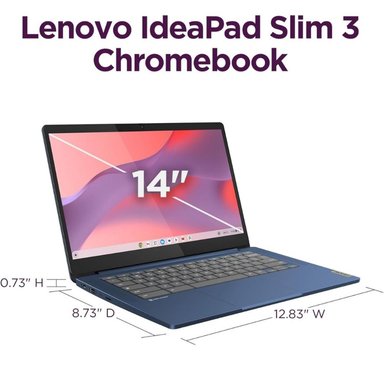 LAPTOP LENOVO IDEAPAD SLIM 3 CHROMEBOOK 4GB - 64GB EMMC - 8