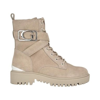 BOTAS DE COMBATE PARA MUJER GUESS ORANA - BEIGE - 4